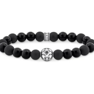 Armbanden>Thomas Sabo Armband Zilver 925 Zwart