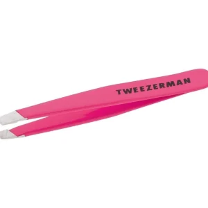 Pincetten>Tweezerman Mini Slant Tweezer Neon Pink