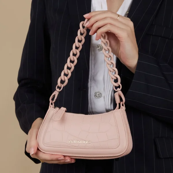 Handtassen>Valentino Bags Surrey Dames Crossbody Tas/Handtas Kunstleer - Roze