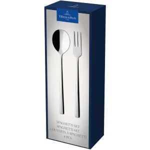 Bestek>Villeroy & Boch Spaghettiset 4-Delig, 2 Lepels & 2 Lepels Daily Line Specials