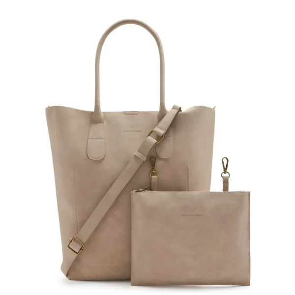 Shoppers>Violet Hamden My Daily Dames Shopper Kunstleer - Beige