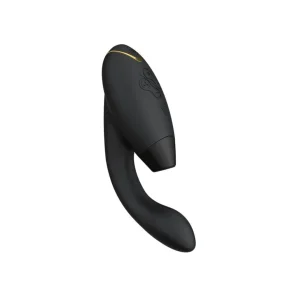 Vibrators>Womanizer Black Luxurioser Dual Stimulator Mit Pleasure Air Technologie Fur Die Klitoris Und Vibration Fur Den G-Punkt