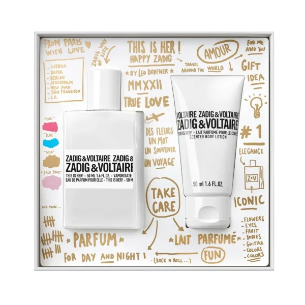 Bodylotion>Zadig&Voltaire This Is Her Eau De Parfum-Set Van 50 Ml