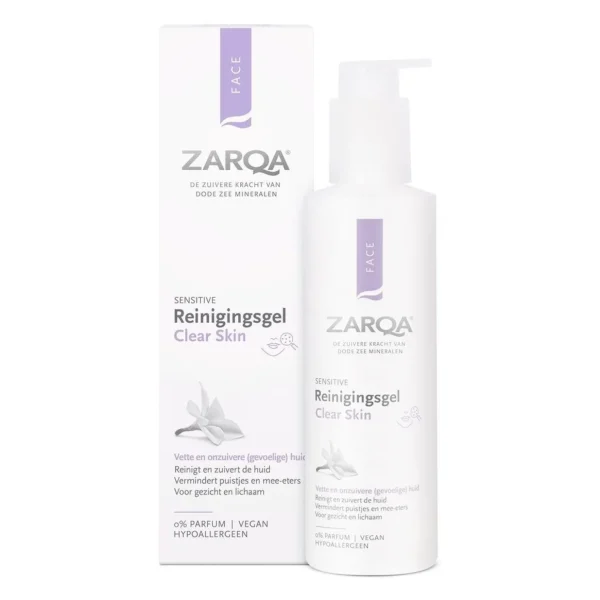 Reinigingsgel>ZARQA Clear Skin